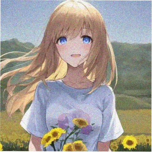 头像动漫女 黑长直御姐动漫女头